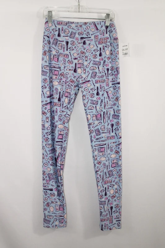LulaRoe Makeup Leggings | Size 6 Elegant Metallic Leggings