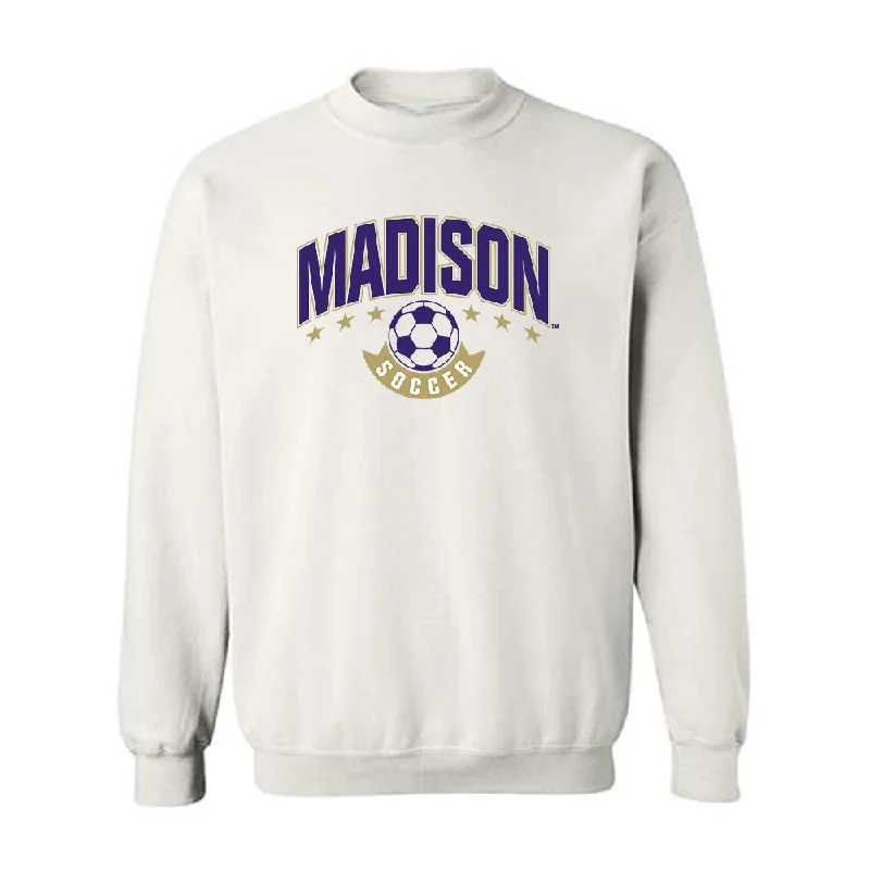 JMU - NCAA Women's Soccer : Abigail Davis - Replica Shersey Crewneck Sweatshirt Hooded Sweatshirt Casual Wear Street Style JMU - NCAA Women's Soccer : Abigail Davis - Replica Shersey Crewneck Sweatshirt Hooded Sweatshirt Casual Wear Street Style