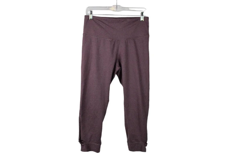 Champion Mauve Capri Legging | L Comfortable Bootcut Workout Leggings