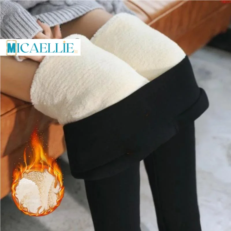 Winter Velvet Leggings Comfortable Tummy Shaping Leggings