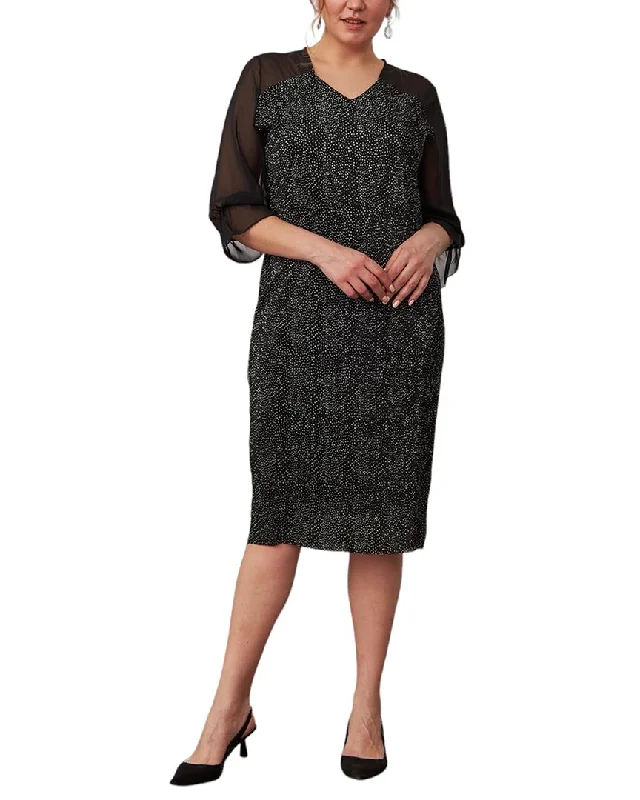 Rmg 3/4-Sleeve Dress Tunics Velvet soft