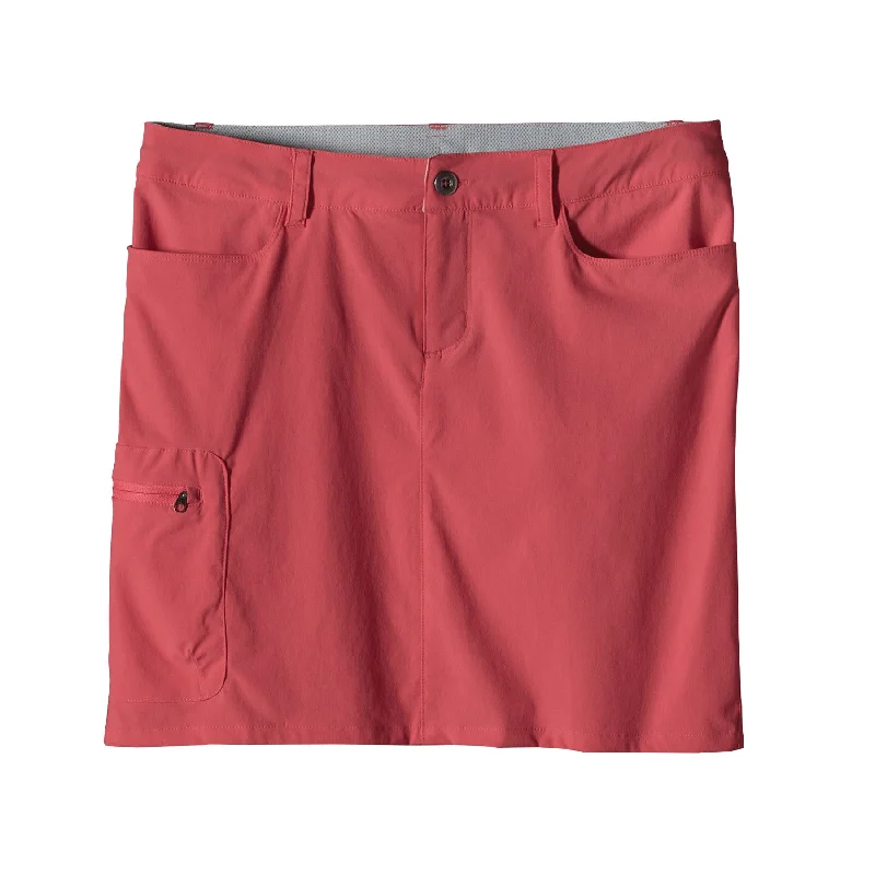 W's Quandary Skirt linen skirt light