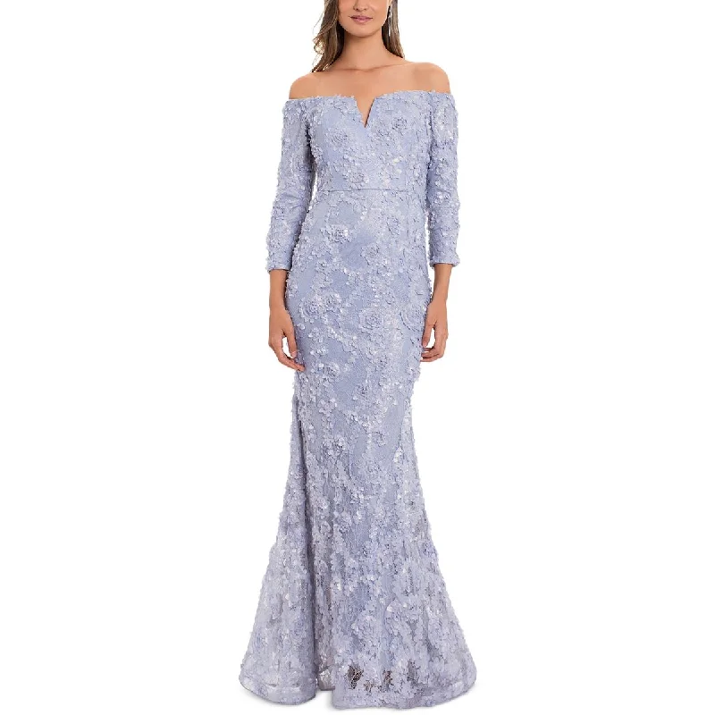 Womens Lace Maxi Evening Dress Tunics Favorite customer