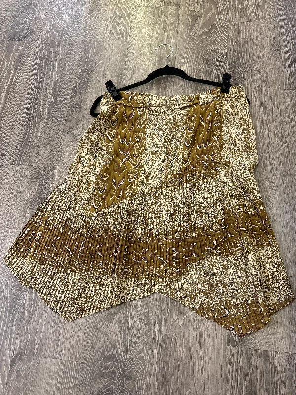 Mayle Snakeskin Silk Skirt - Size 6 wool skirt warm