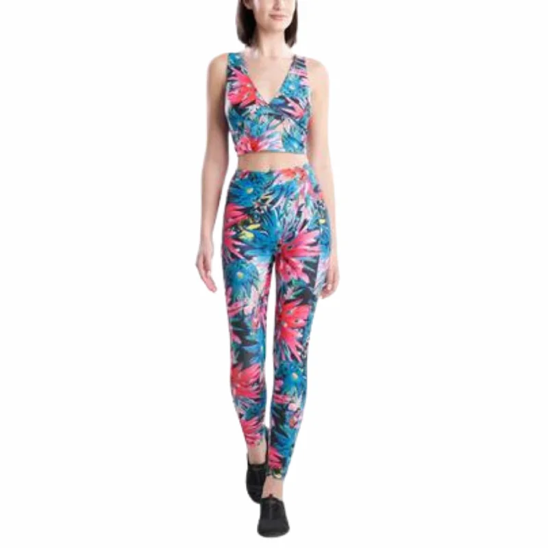 JOSIE NATORI - Solstice Track Leggings Comfortable Bootcut Workout Leggings