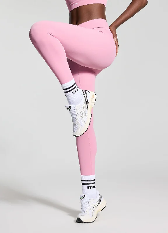 V-Cut Scrunch Leggings Fashionable Floral Active Leggings
