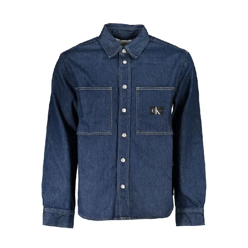 Classic Blue Cotton Denim Jacket Satin Jacket Silk Jacket Chiffon Jacket