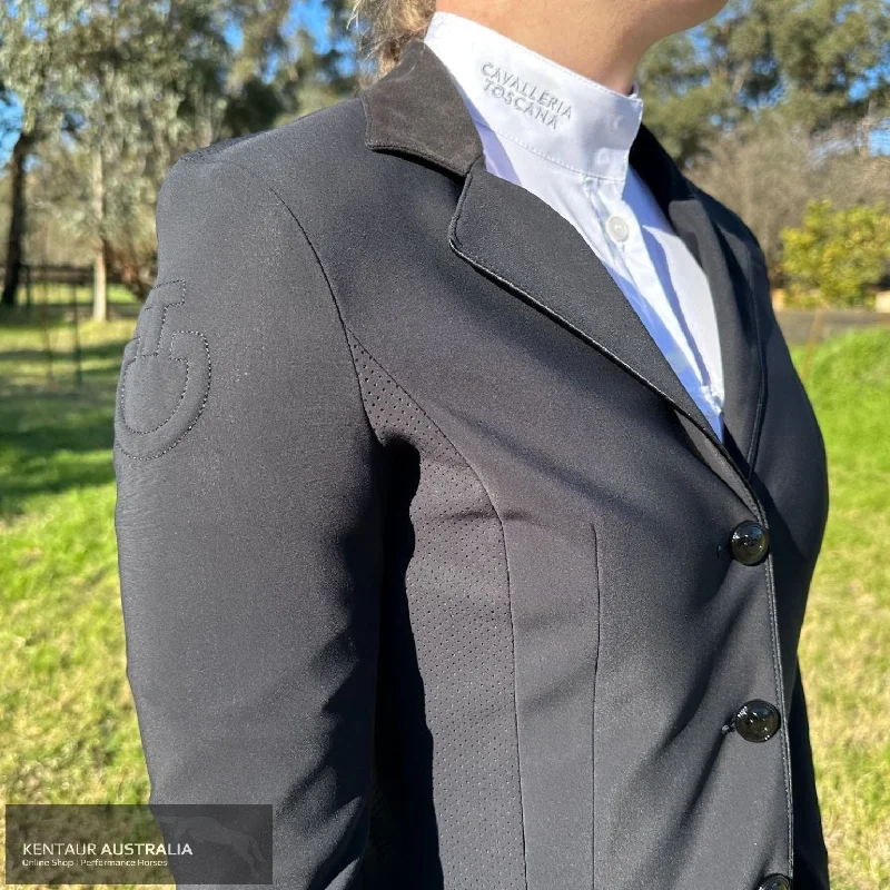 Cavalleria Toscana 'GP Perforated' Womens Competition Jacket Corduroy Jacket Velvet Jacket Brocade Jacket