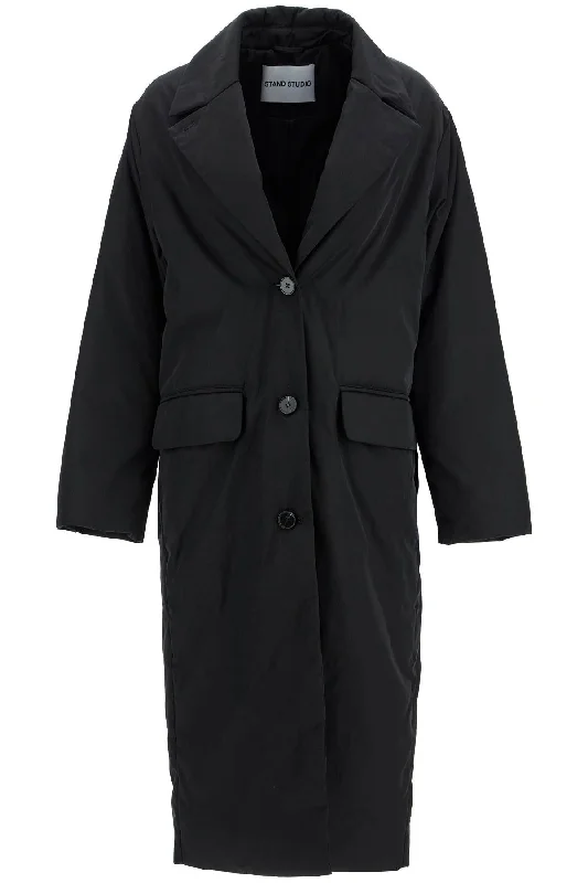 Melita Poly-twill Coat Bodycon Sheath Shift