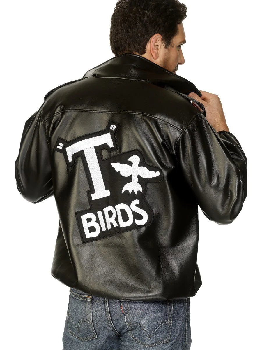 Grease Licensed T-Bird Jacket Satin Fabric Silk Fabric Chiffon Fabric