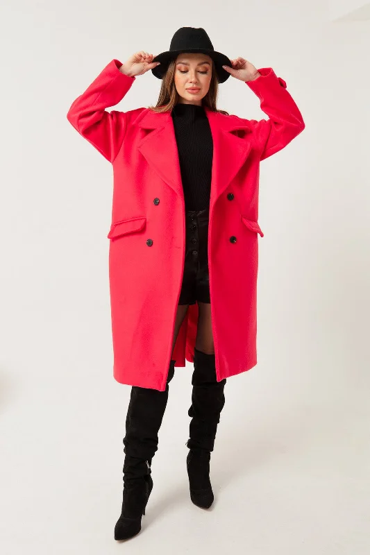 Female Ornamental Pocket Lid Stamp Coat Vest Waistcoat Gilet