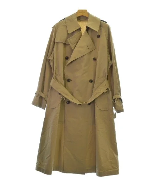 AURALEE Trench coats Tweed Herringbone Houndstooth