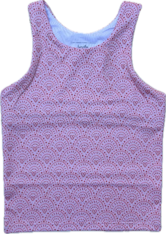 Girls Heart Print Lib Tank summer tank top