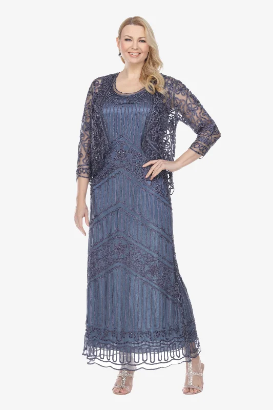 Soulmates 1603 Lace Evening Dress with Jacket Set Faux Fur Jacket Real Fur Jacket Shearling Jacket Soulmates 1603 Lace Evening Dress with Jacket Set Faux Fur Jacket Real Fur Jacket Shearling Jacket