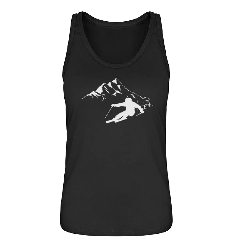 Tiefschnee Skier - Damen Organic Tanktop sexy tank top