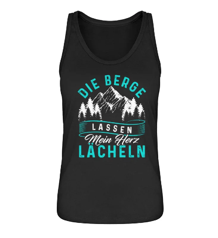 Berge lassen mein Herz lächeln - Damen Organic Tanktop soft tank top