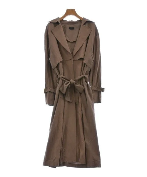 apart by lowrys Trench coats Peter Pan Collar Cowl Neck Turtleneck