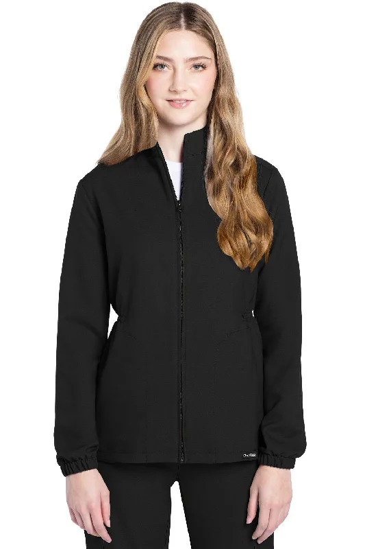 Cherokee Scrub Jacket Ultra Zip Front Anorak CK391A Fleece Fabric Down Fabric Feather Fabric Cherokee Scrub Jacket Ultra Zip Front Anorak CK391A Fleece Fabric Down Fabric Feather Fabric