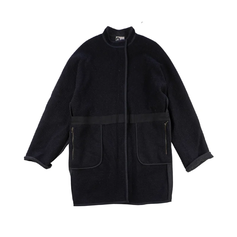 Lanvin Coat - Women's 4 Striped Polka Dot Floral