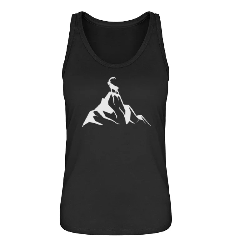 Steinbock am Berg - Damen Organic Tanktop' workout tank top