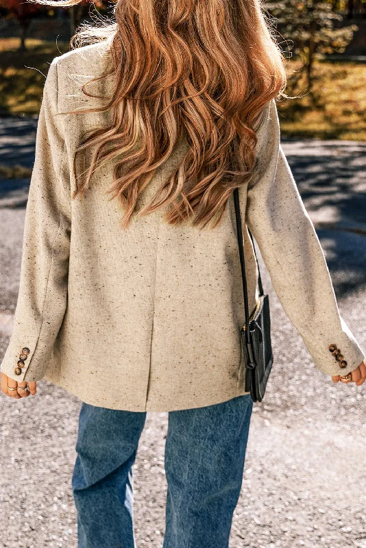 Chic Coat empire Basque Peplum