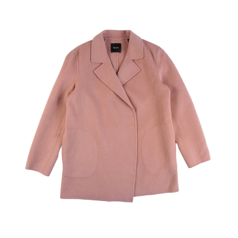 Theory 'Sileena' Coat - Women's M Toggle Coat Shawl Collar Coat Notch Collar Coat