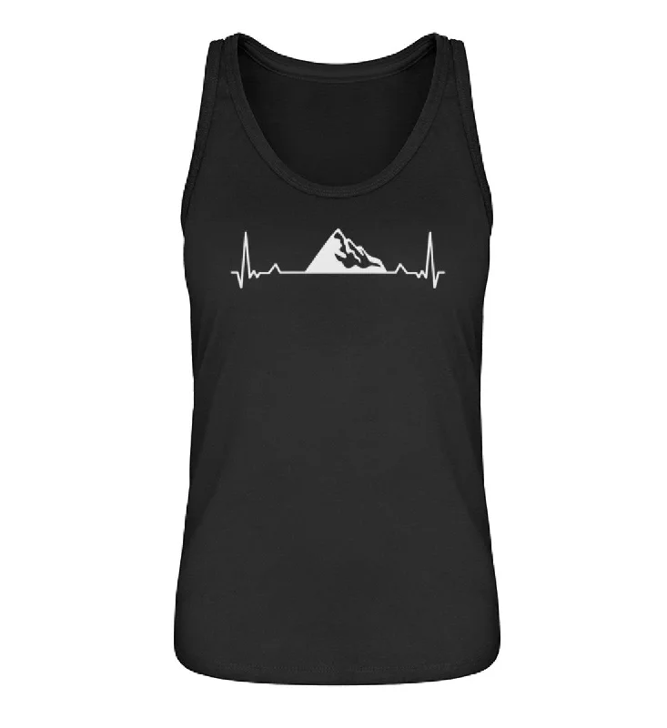 Herzschlag Alpen - Damen Organic Tanktop coral tank top