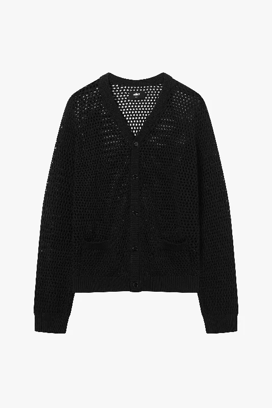 Oversized Weave Knit Cardigan Machine Wash Dry Clean Hand Wash