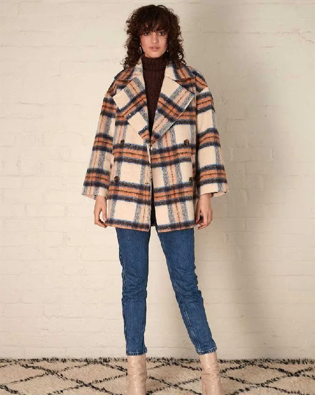 Encore Coat Wool Cashmere Tweed