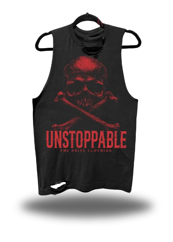 UNSTOPPABLE ROAD RASH TANK TOP tie dye tank