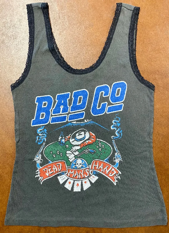 Bad Company Dead Man's Hand Lace Tank black tank top