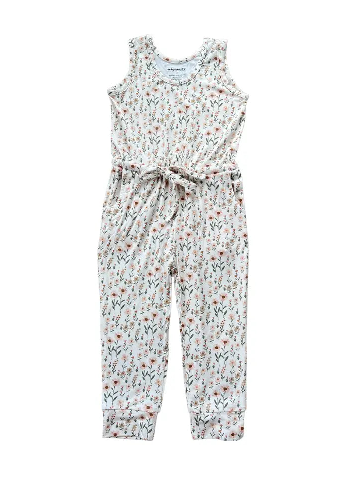 Tank Jumper in Daisy Field sequin tank top