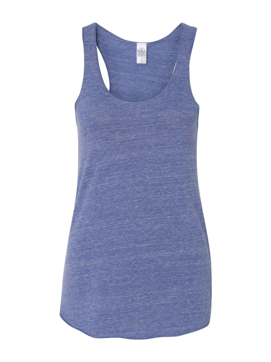Alternative - Women's Meegs Eco-Jersey Racerback Tank - 1927e1 Eco Pacific Blue peekaboo tank top
