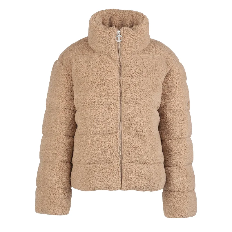 Barbour Womens Lichen Quilted Jacket Light Trench Satin Jacket Silk Jacket Chiffon Jacket