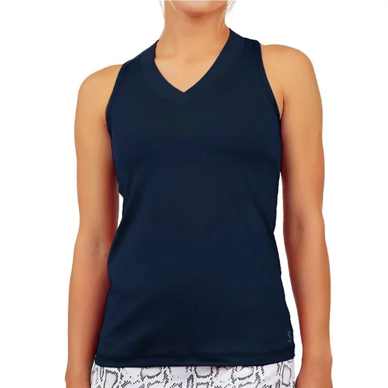Sofibella UV Colors Racerback Tank baby blue tank