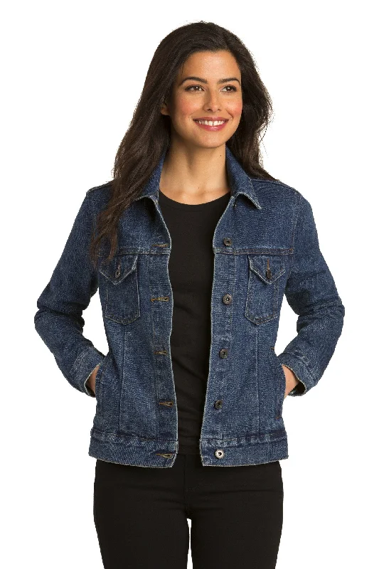 Ladies' Denim Jacket Embroidered Jacket Appliqued Jacket Beaded Jacket