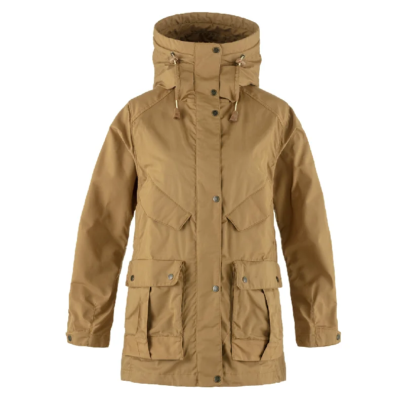 Fjallraven Womens No. 68 Jacket Buckwheat Brown Elasticated Jacket Padded Jacket Insulated Jacket