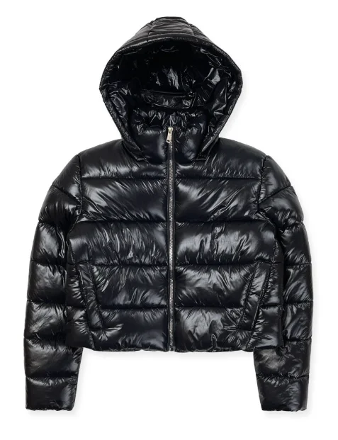Girls Cropped Puffer Jacket (24/Case) Denim Jacket Leather Jacket Suede Jacket