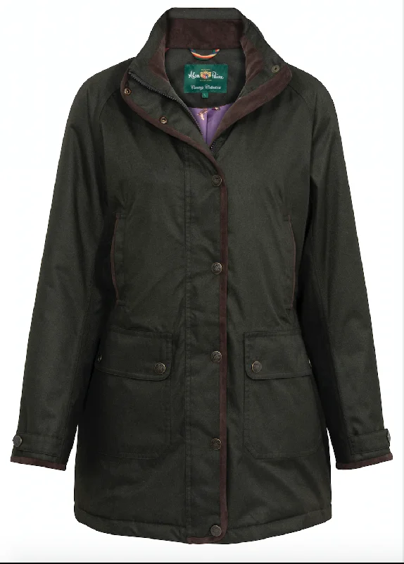 Alan Paine Fernley Weekend Coat in Woodland (Ladies) Elasticated Drawstring Belted