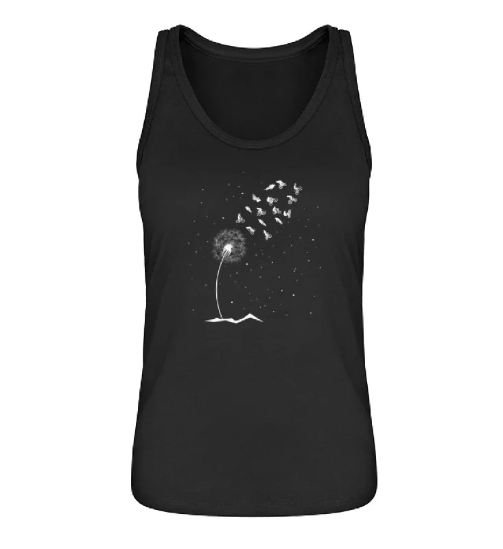 Pusteblume Radfahrer - Damen Organic Tanktop cold shoulder tank