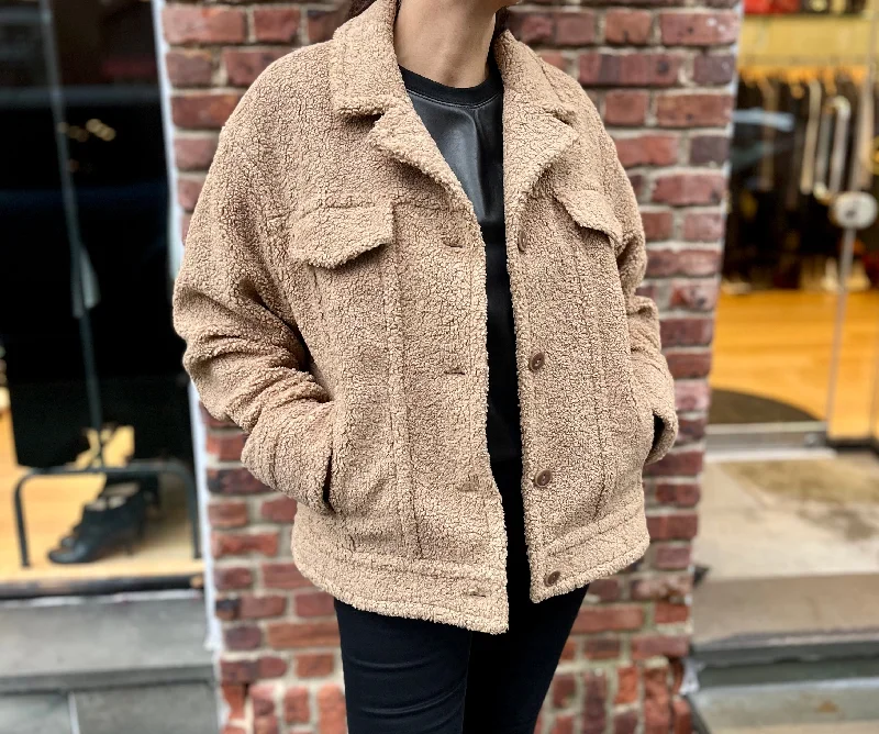 VINCE Boucle Jacket / XL Tailored Jacket Straight Jacket A-Line Jacket