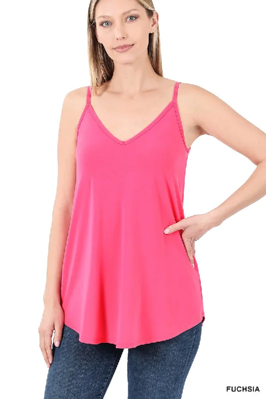 Fuchsia Cami Tank modal blend tank