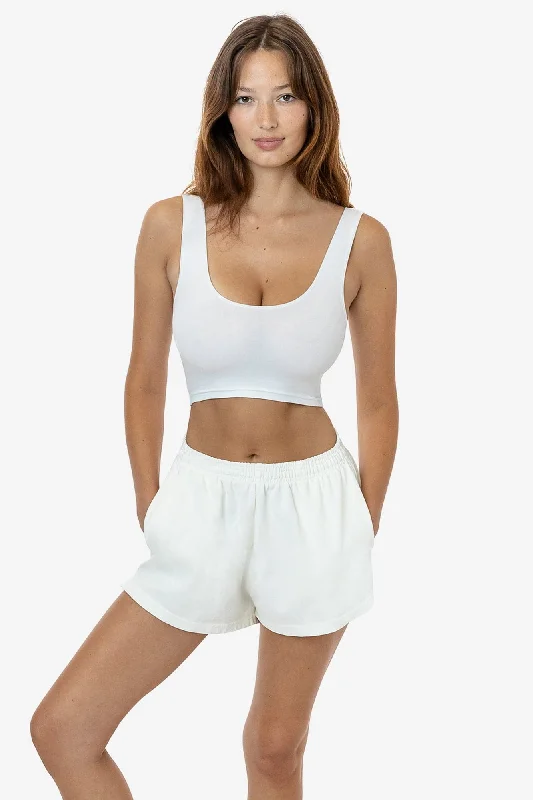 8383 - Cotton Spandex Tank Crop Top cute tank top