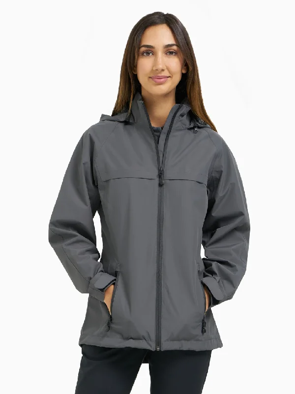 Ladies' Lightweight Waterproof Jacket - Magnet Mesh Jacket Canvas Jacket Denim Jacket