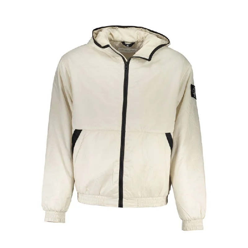 Elegant Beige Hooded Jacket – Timeless Outerwear Cotton Fabric Linen Fabric Terry Fabric Elegant Beige Hooded Jacket – Timeless Outerwear Cotton Fabric Linen Fabric Terry Fabric
