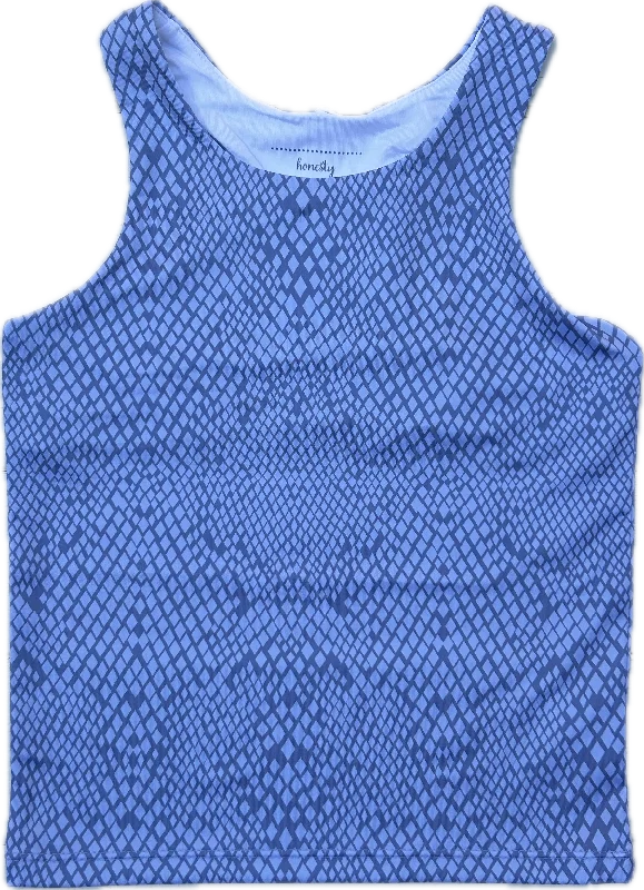 Girls Diamond Print Lib Tank casual tank top