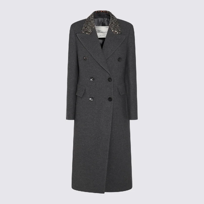 Blumarine Coats Coat Overcoat Trench Coat