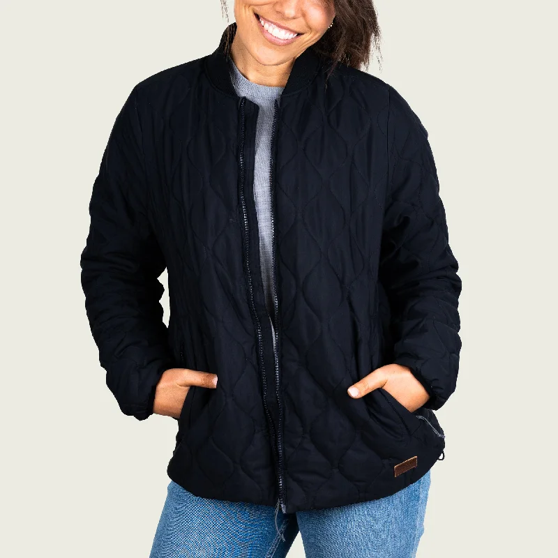Women's Barnwell Puff Jacket Cotton Jacket Linen Jacket Terry Jacket