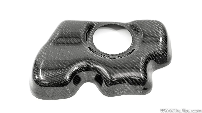 2007-2014 Mustang Carbon Fiber LG499 Intercooler Tank Cover - EXCLUSIVE coral tank top