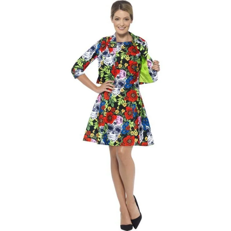 Day Of The Dead Suit Jacket & Dress Appliqued Jacket Beaded Jacket Sequined Jacket